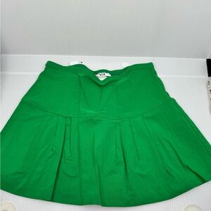 V&X women’s y2k green skirt